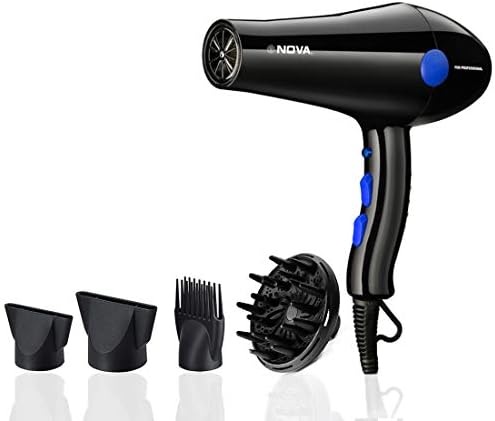 NOVA NHP 8221 Nova Professional Hair Dryer (Black)