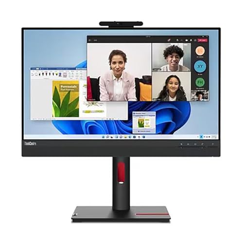 Lenovo ThinkCentre TIO24 Gen5 24�C���` �N���X �E�F�u�J���� �t��HD LED ���j�^�[ - 16:9 - �u���b�N