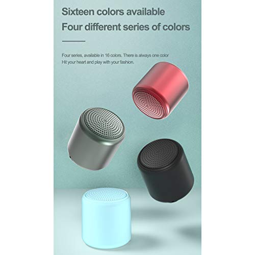 Baoblaze Mini Alto-falante Bluetooth DC5V TWS Estéreo De 360 ​​° Com Corda Pendurada Para Viagens Do