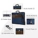 MATEIN Travel Garment Bags, Large Convertible Carry On Garment Bag For Men Women, Wrinkle-Free Hanging Travel Suit Luggage with Shoulder Strap, 2 in 1 Suit Carrier Suitcase For Business Trip, Blue
