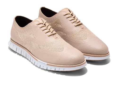 Image of Cole Haan Mens Zerogrand Remastered Remaster Embrostitch Wingtip