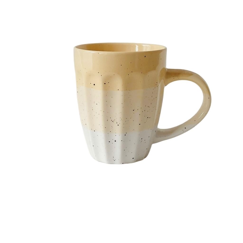 ENGENDER Tazas Cafe Taza De Café Sencilla For El Hogar con Taza De Cerámica Coloreada Bajo Cubierta Mug Cups(A)