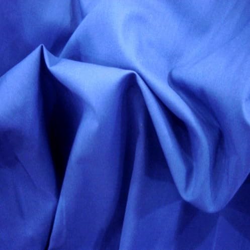 Waterproof PU-Coated Polyester Fabric, 140cm Width, 4oz/114g, Machine Washable, Available in Many Colours, 1 Metre Length per Unit Purchased (Royal)