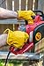 G & F Products unisex adult leather gloves, Yellow, X-Large Pack of 3 US