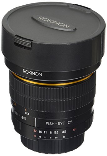 レンズ(単焦点) Rokinon 8mm T/3.8 Fisheye Cine Lens for Nikon 8mm-t31-compact-high-speed-