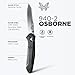 Benchmade - Osborne 940 EDC Knife with Black G10 Handle (940-2)
