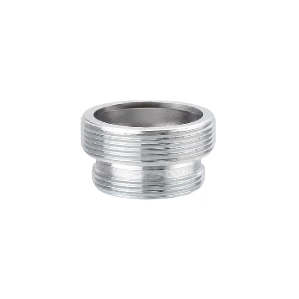 Faucet Adapter M16/M18/M20/M22/M24/M26/M28/M30/M32 External Thread to M22 External Thread Tap Aerator Connector Brass Faucet Filter Accessory for Bathroom Kitchen, 1 Pcs(M26-M22)