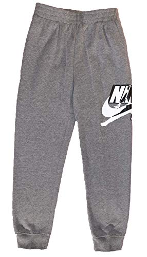 Jordan Boys Youth Classics Jogger Fleece Sweatpants Size M, L, XL (Grey, Small)