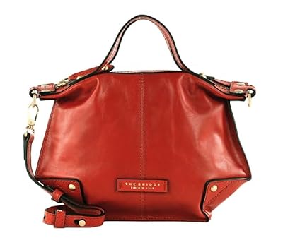 The Bridge Sacca Unica Bag mini Cuoio arancio bruciato - oro (042905-01-L1)
