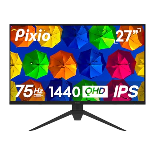 Pixio PX274 Prime モニター 27インチ WQHD IPS Pixio PX274 Prime | 27 inch 1440p 75Hz HDR IPS Gaming Monitor