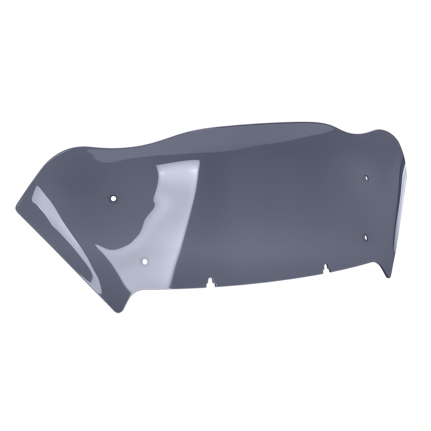 8" Upgrade Wave Windshield for Harley Davidson Touring CVO Street Glide FLHXSE 2023 2024 FLHX/I 2024 Durable Windscreen Wind Deflector (Smoke)