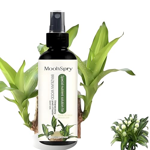 MoonSpry Brazilian Lucky Wood Plant Food, Lucky Bamboo Liquid Fertilizer，Brazilian