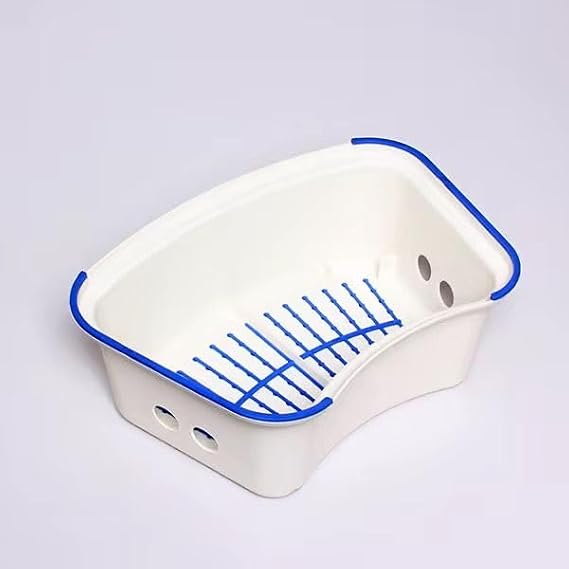 Multiuse Booster Step Plastic Step Stool for Bathroom, Non-Slip for kids Step,Toddler Potty Training Booster, White and Purple, 36.5 x 24.5 x 13 cm