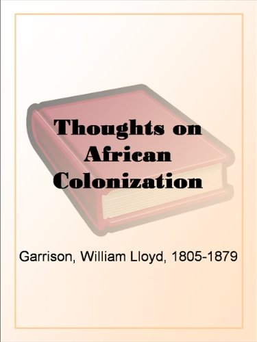 Thoughts on African Colonization