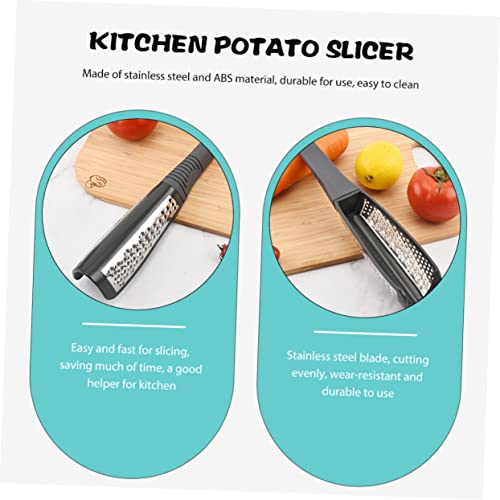 Rallador multifuncional manual para verduras acero inoxidable miniatura 7