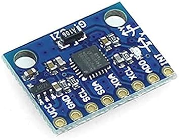 GY-521 MPU-6050 Module 3 Axis Acceleration Gyroscope 6DOF Module with Code Schematic