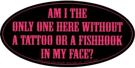 Duck and Cover No Tattoo Or Fishhook