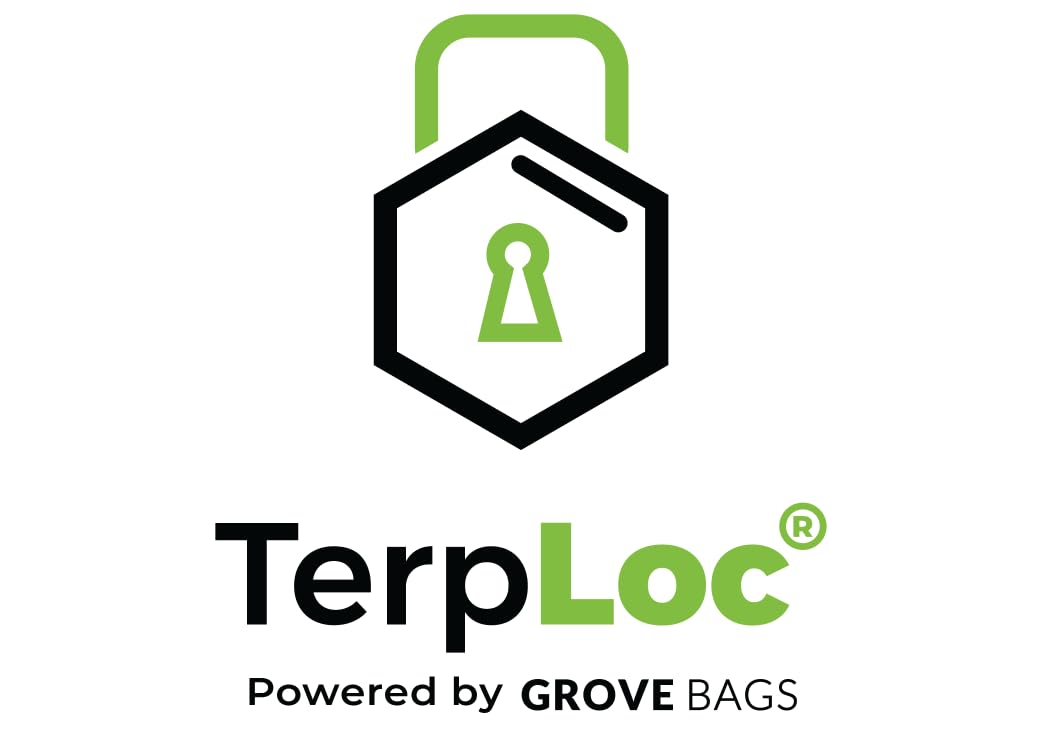 Lot de 5 sacs Grove Bags de 100 g sans fenêtre (originaux, fabriqués aux États-Unis). Fermeture éclair améliorée