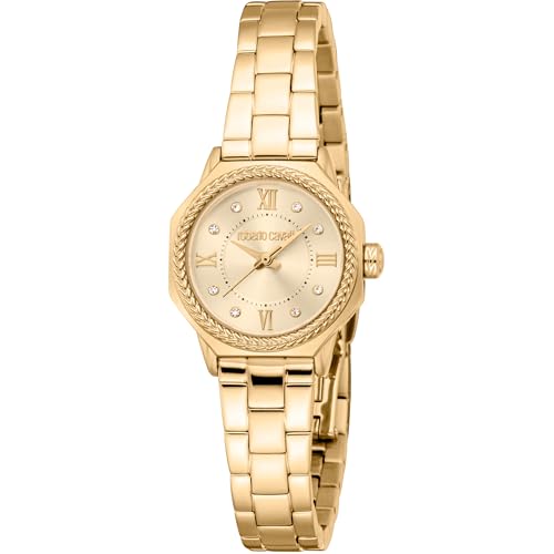 Roberto Cavalli Orologio Analogico Al Quarzo Donna Con Cinturino In Acciaio Inox Rc5L122M0055