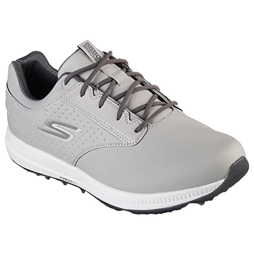 Skechers-Zapatillas-de-Golf-deportivas-Go-Elite-5-para-hombre-2022-BlancoNegro-Reino-Unido-blanco-y-negro-EU