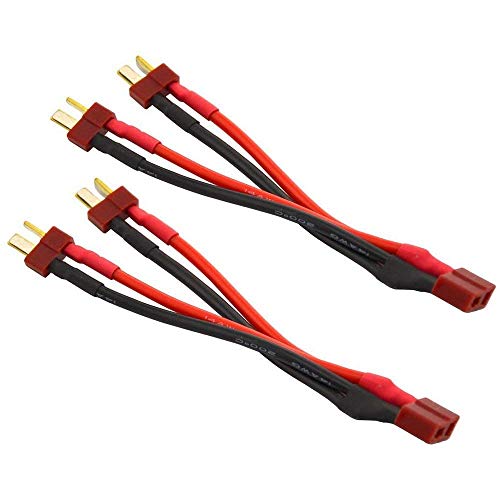 Conector paralelo Deans T Plug 2 piezas miniatura 1
