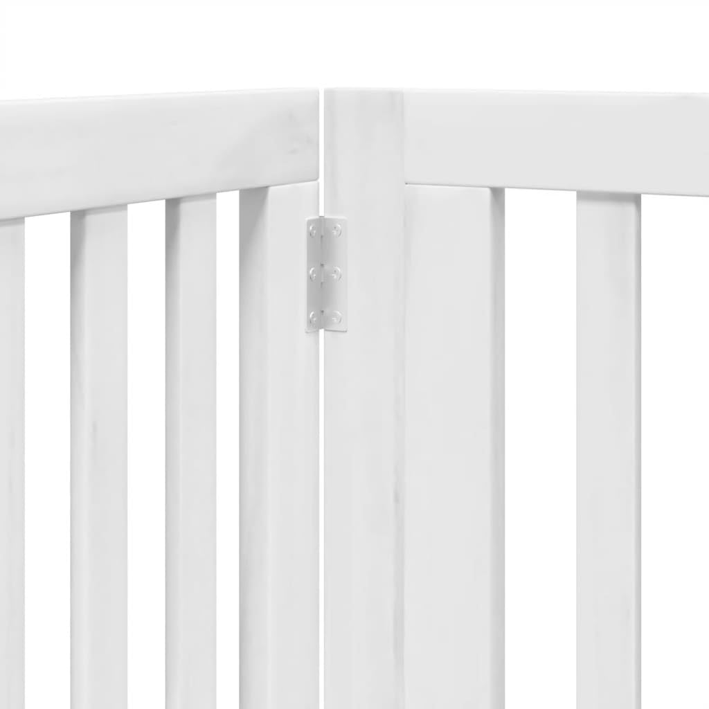 Red para perros de álamo con puerta, puerta para perros plegable para escaleras, jaula para perros plegable, color blanco, 320 cm, puerta plegable para perros 320 cm, color blanco
