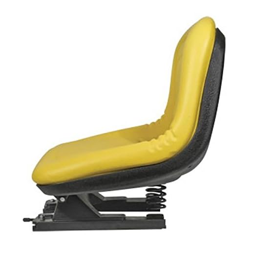 AM131801 One New Seat Made to Fit John Deere Models GT225 GT235 GT235E GT245 GX325 GX335 GX345 GX355 +
