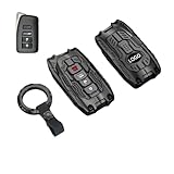 Heavy Key Fob Cover Case Protector for Lexus, Keychain, Accessories for Lexus ES300h ES350 GS350 GS450h IS200t IS300 IS350 LX570 NX200t NX300h RC350 RX350 RX450h (Model-B)