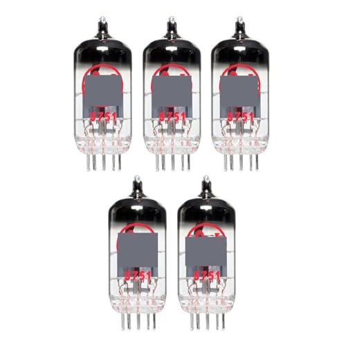 5 pezzi 5751 Quintetto corrispondente 5 Tubo a vuoto a guadagno 12AX7 basso