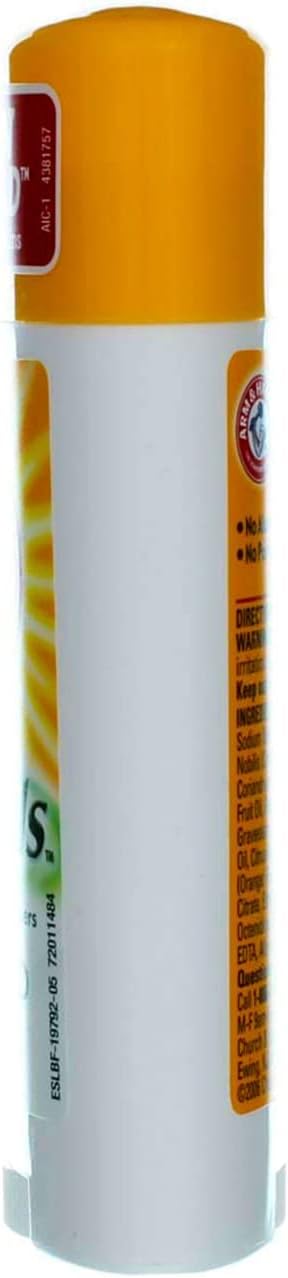 Arm & Hammer Essentials Natural Deodorant, Unscented, 2.5 Ounce (Pack of 4)