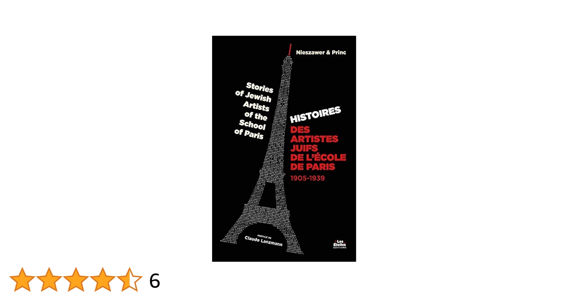 Amazon.com: Histoires des Artistes Juifs de l'École de Paris