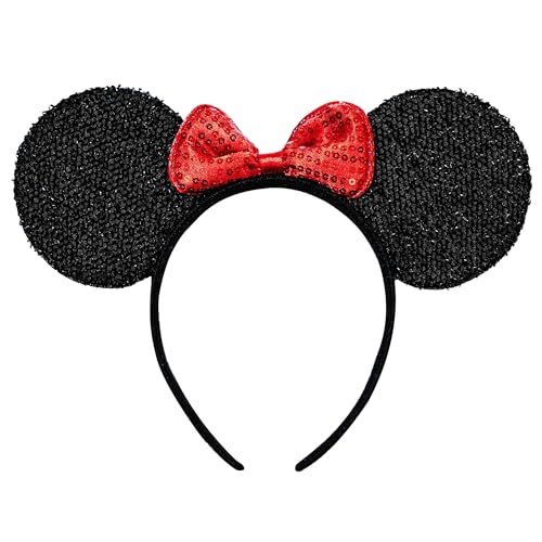 Diadema con orejas de ratón cómoda y flexible Lucky Will para fiestas infantiles