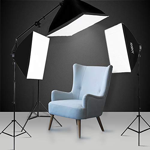 image for Andoer Photography Lighting Kit 6.6ft x 10ft Background Support System