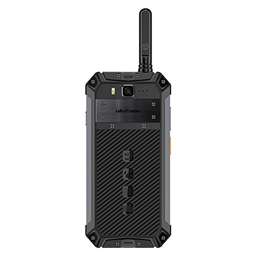 Rugged Phones Unlocked Ulefone Armor 3WT, Walkie Talkie IP68 Waterproof Smartphone 10300mAh Battery 5.7" FHD+ Helio P70 6GB + 64GB Android 9.0 Dual 4G Global Version Compass GPS+Glonass NFC(Black) - Thumbnail 6