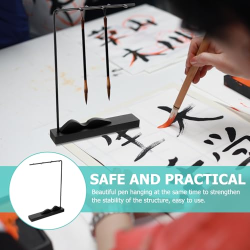 Porte-pinceaux de calligraphie chinoise pour bureau desktop zen