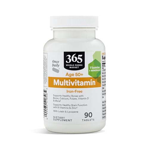 365 by Whole Foods Market, Age 50+ Multi Once Daily, 90 Count - image 1