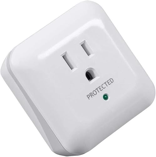 Miniatura 6 de Monoprice Power & Surge - Blanco | Protector de sobretensiones de 1 salida con alarma de fin de servicio, 900 julios 15A / 125V / 1875W, 10dB a 60dB