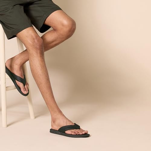 Amazon Essentials Men's Slip-on Flip Flop Comfort Sandals, Casual3