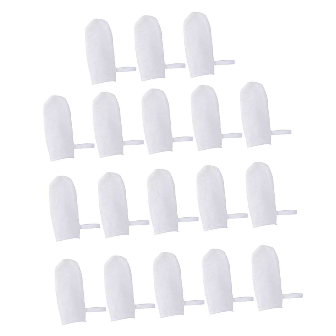 TOVINANNA Gentle Oral Gauze Finger Toothbrush for Newborns 18pcs Set Safe for on Teeth Gums Easy to Clean