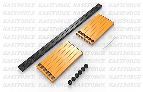 KASTFORCE KF1006 Lumber Storage Rack 6-Level System 110 lbs (50kg) per Level with Durable Sheet Metal Screws, Wood Rack, Workshop Rack