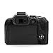 Rieibi EOS R10 Camera Case - Silicone Case for Canon eos R10 Digital Camera - Protective Cover Silicone for Canon R10 - Black