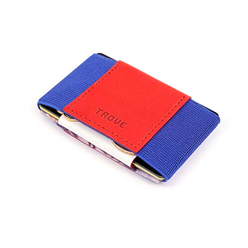 TROVE Wallet: Slim Minimalist Full Grain Leather Wallet and Card-case - Patriot
