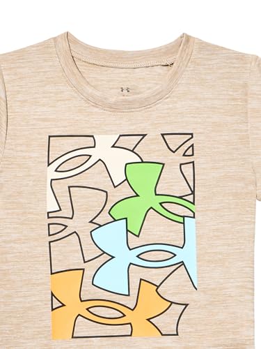 Image of Under Armour Boys' 2-piece Short Sleeve Graphic T-Shirt and Shorts Set, Lightweight & Breathable