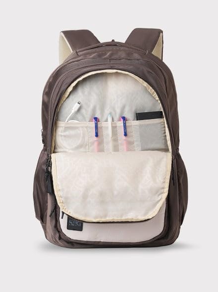 Image of Wildcraft Wiki Volt 40 Backpack For Boys & Girls | 40 Ltr with Laptop Sleeve, DIY Kit, Rain Cover, and Three Compartments with Padded Shoulders |Best for Books,Stationery & Essentials