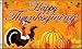 Happy Thanksgiving 3'x5' Poly Flag