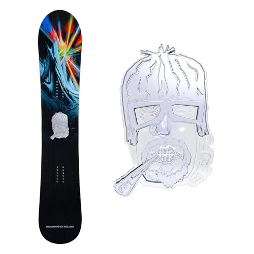 Tapis de snowboard STOMPGRIP Big Jim pour garder l'équilibre en station avec style et clarté 3D