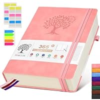 こもれび365ページ Amazon | A5 罫線入りジャーナルノート - 365ページ レザージャーナル