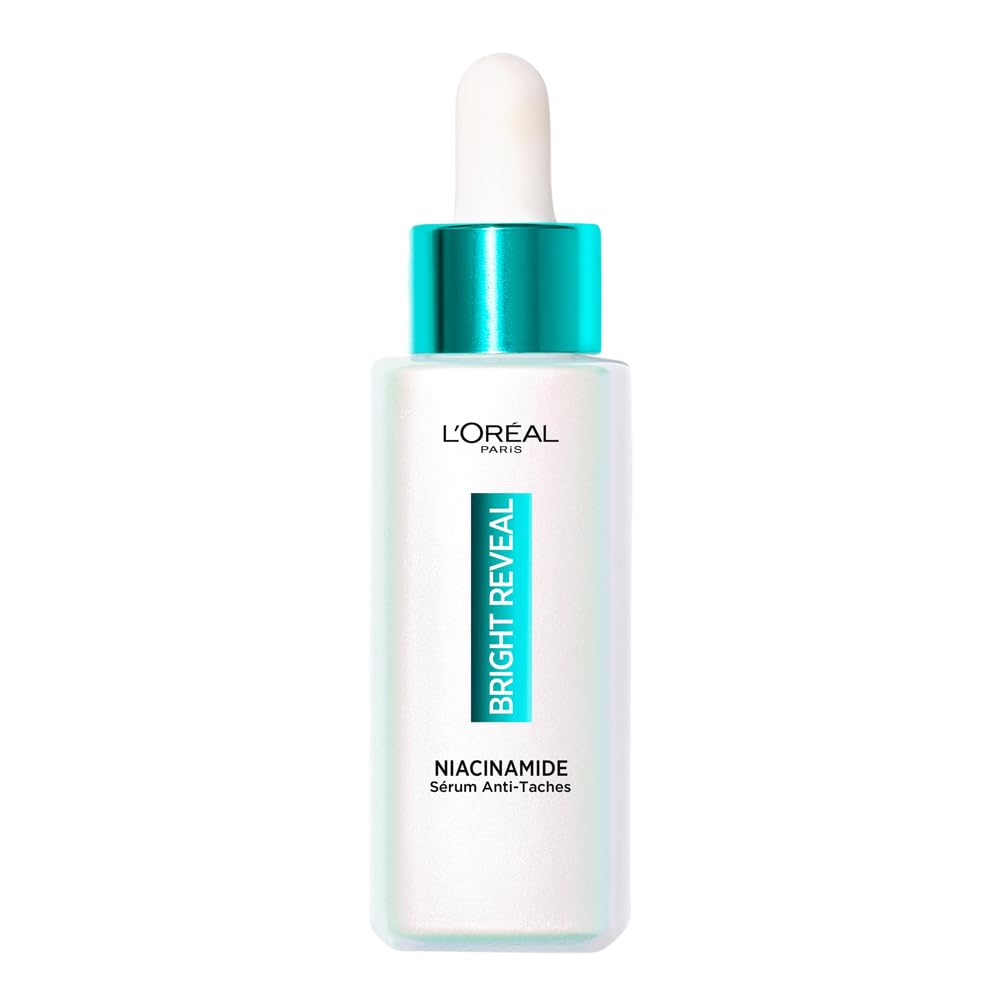L'Oréal Paris Anti-Spot Serum Enriched with Melasyl and Niacinamide - Brightening and Unified Complexion - Gentle Exfoliating - For All Skin Types - Bright Reveal - 30 ml