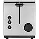 WMF Stelio Toaster 2 Scheiben Edelstahl, Doppelschlitz mit Brötchenaufsatz, Bagel-Funktion, 7 Bräunungsstufen, 900 W, Toaster edelstahl matt silber