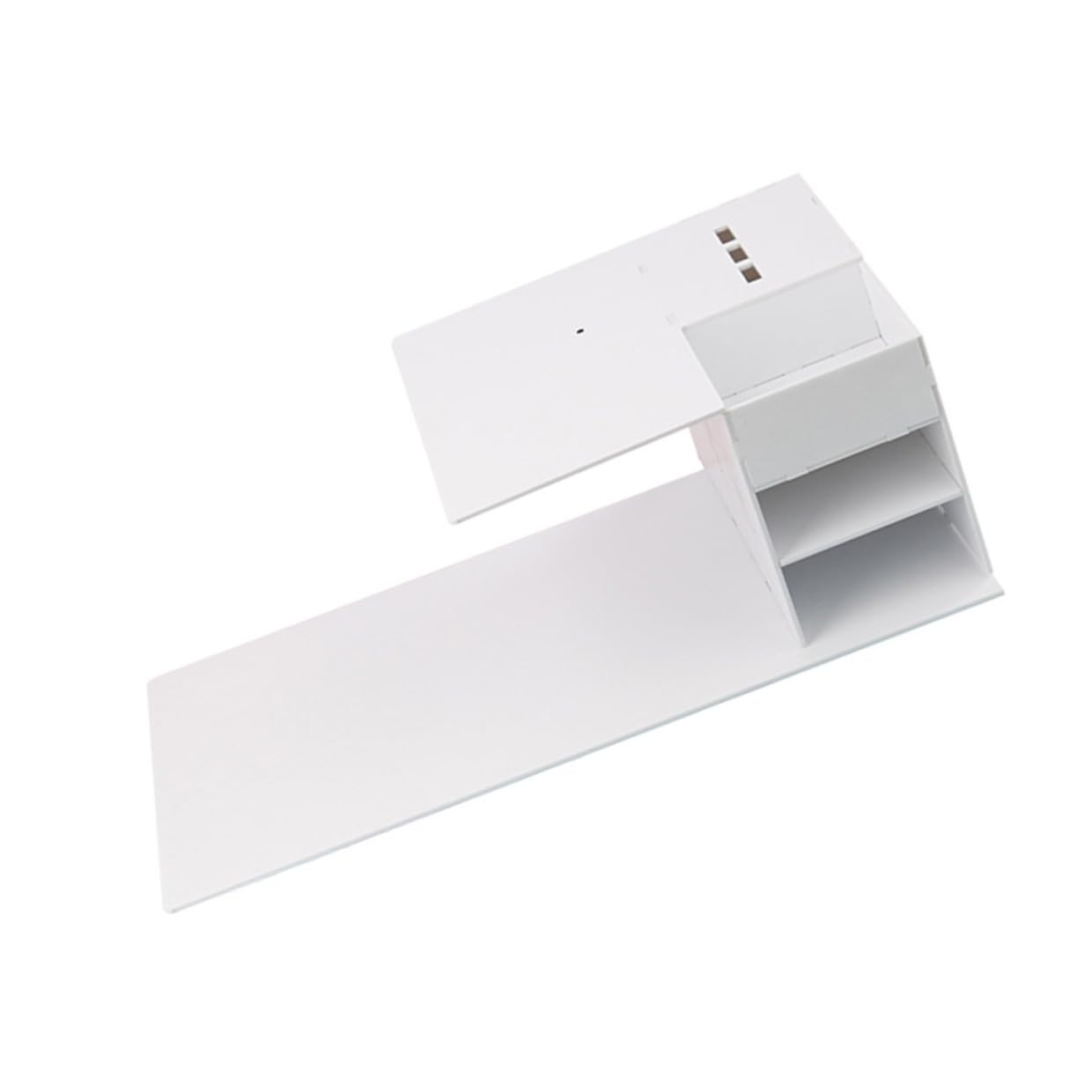 Console de greffe de cils et présentoir acrylique de maquillage